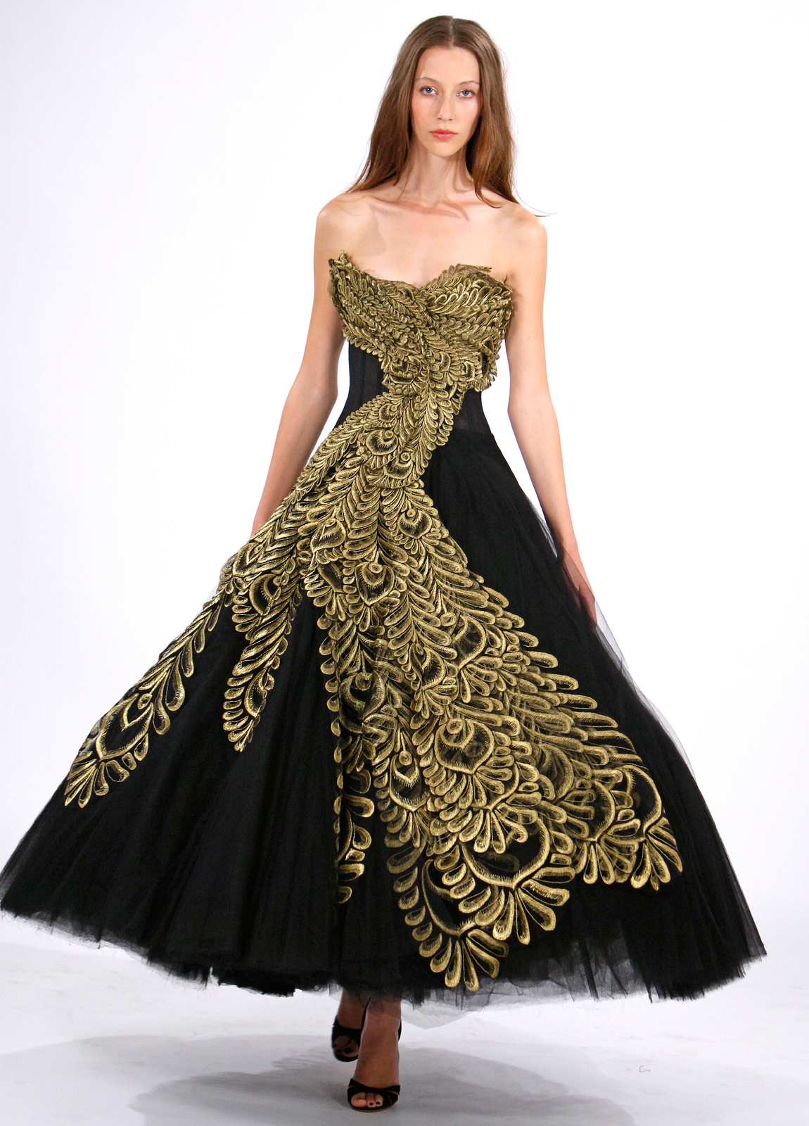 An Enchanting Evening Gown by Marchesa for Tinker Tailor | Crazy Rich ...
